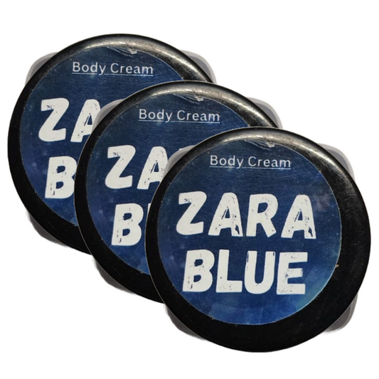 Zara Blue Perfume Body Cream 10g Pack of 3