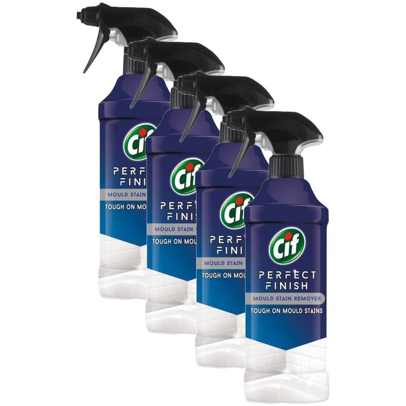 Cif Perfect Finish Tough On Mould Stains Removal 435ml Pack of 4