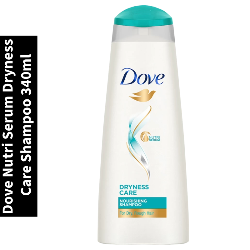 Dove Dryness Care Shampoo Nutri Serum 340ml