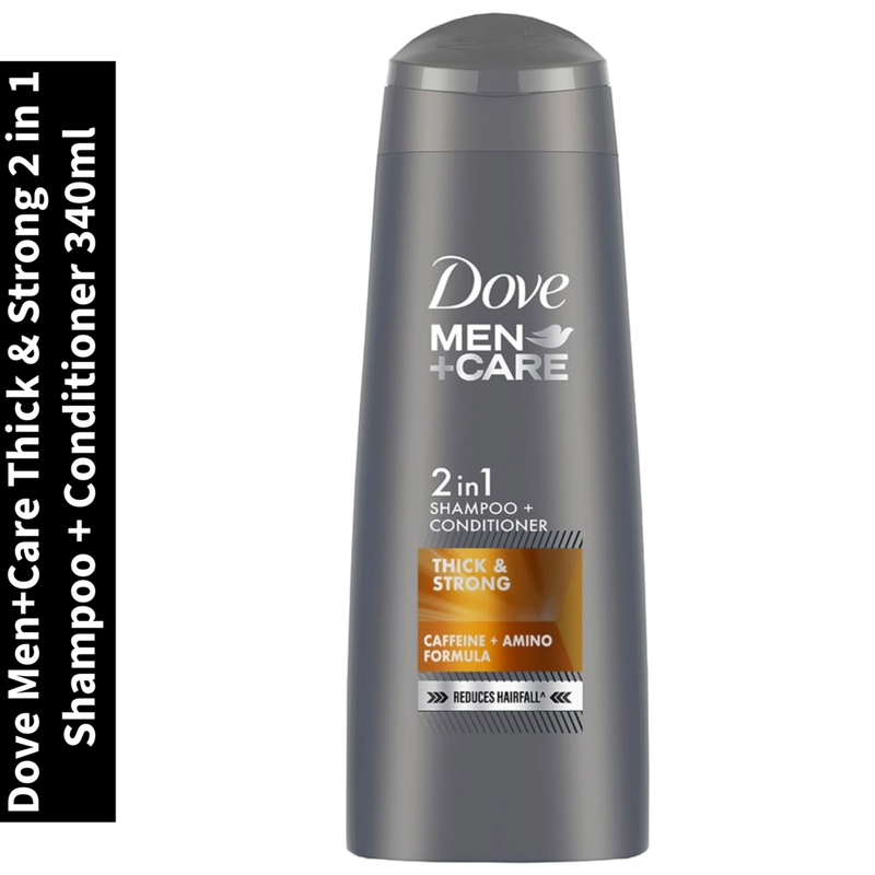 Dove Thick & Strong 2 in 1 Shampoo + Conditioner Men+Care 340ml