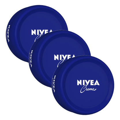 Nivea Crème 24 Hour Moisture Skin Cream 100ml Pack of 3