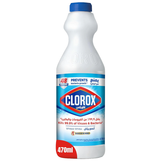 Clorox Kills 99.9% of Viruses Liquid Bleach 470ml