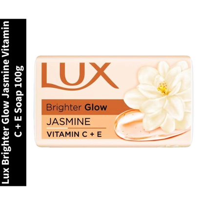 Lux Brighter Glow Jasmine Soap (100gm)(Pack of 1)