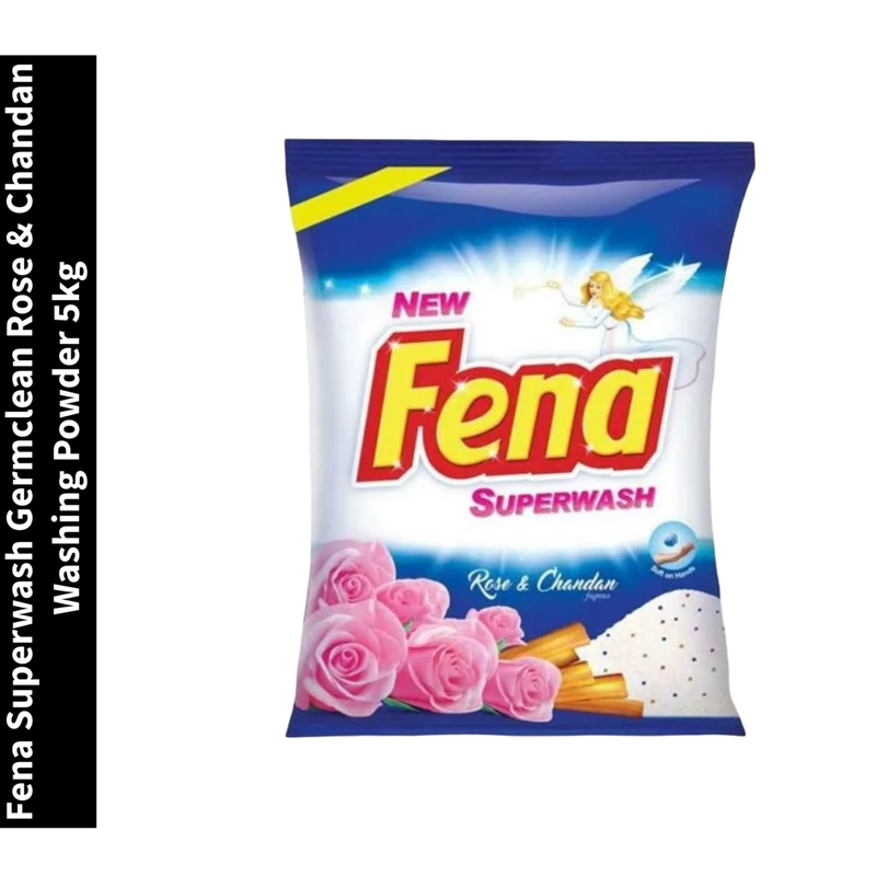 Fena Rose & Chandan Washing Powder Superwash Germclean 5kg