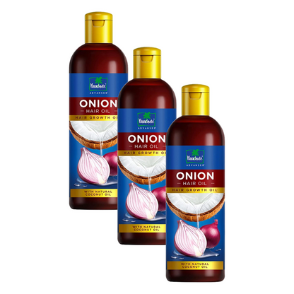 Parachute Advansed Onion Hair Oil 200ml Pack of 3