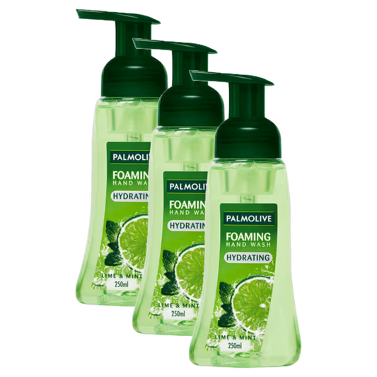 Palmolive Lime & Mint Hydrating Foaming Hand Wash 250ml Pack of 3