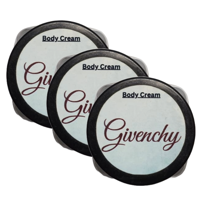 Givenchy Perfume Body Cream 10g Pack of 3