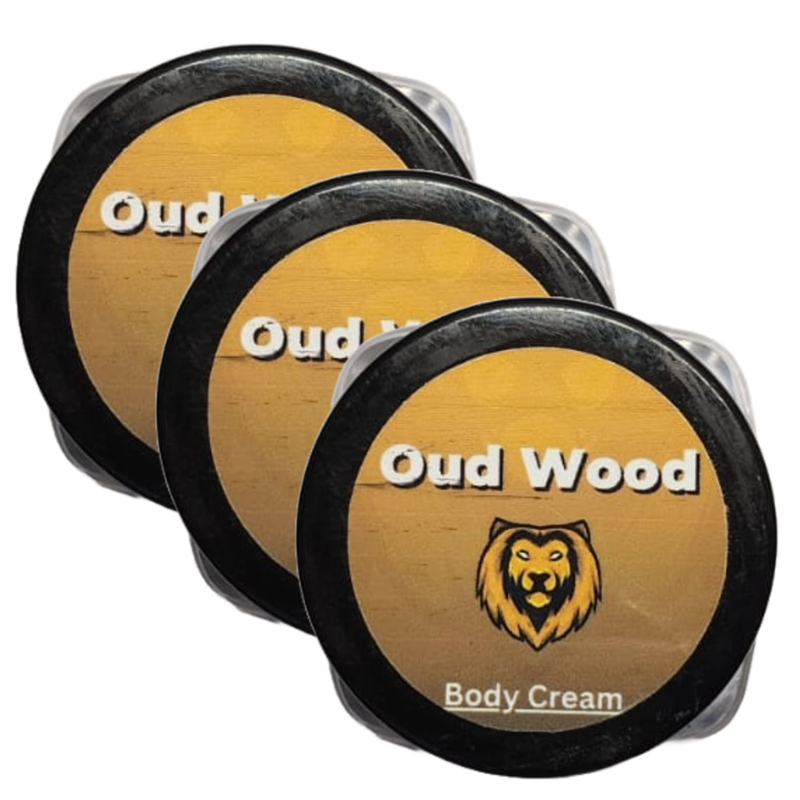 Oud Wood Perfume Body Cream 10g Pack of 3