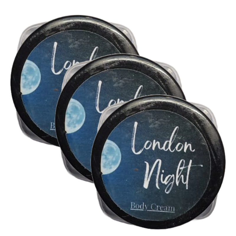 London Night Perfume Body Cream 10g Pack of 3