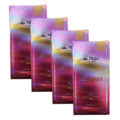 Al Hiza Sabaya Roll On Perfume 50ml Pack of 4