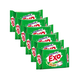 Exo Anti-Bacterial Round Ginger Twist Dishwash Bar 50g Pack of 6