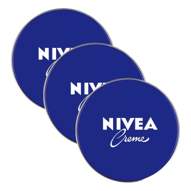 Nivea Crème 24 Hour Moisture Skin Cream 30ml Pack of 3