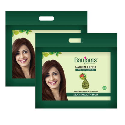 Banjara's Natural Henna Hair Powder 500g Pack of 2