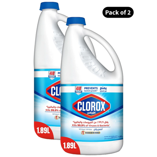 Clorox Liquid Bleach (1.89L)(Pack of 2)