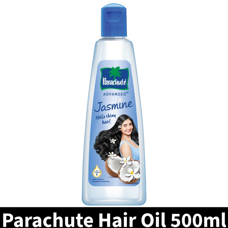 Parachute Advansed Jasmine, Non Sticky Coconut Hair Oil, 500 ml