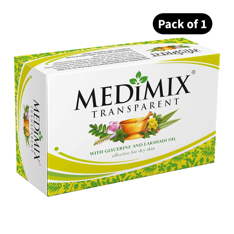 Hand Made Transparent Medimix Soap - 125g