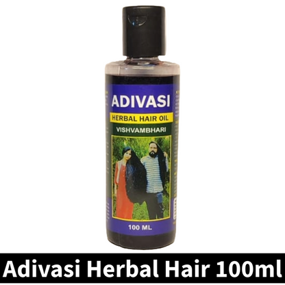 Herbal Adivasi Hair Oil (Pack of 1) (100ml)