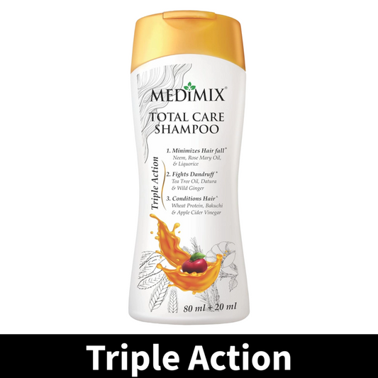 Medimix Shampoo With 18 Herbs Total Care - 80ml