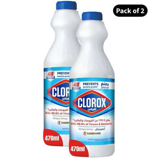 Clorox Liquid Bleach (470ml)(Pack of 2)