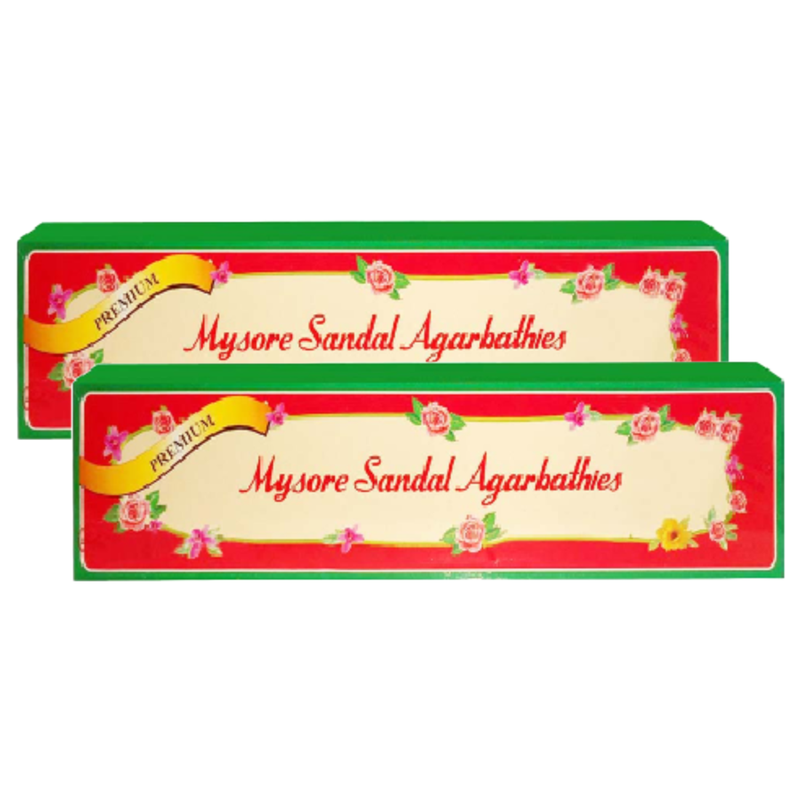 Mysore Sandal Premium Agarbathies 125g Pack of 2