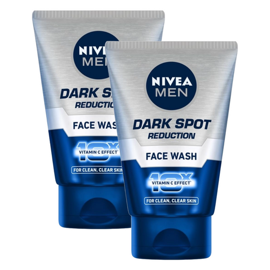 Nivea Men Dark Spot Reduction 10x Face Wash 100g Pack of 2