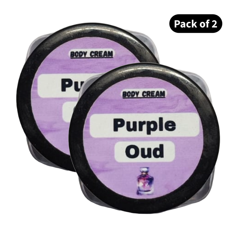 Perfume Body Cream Purple Oud (10gm) (Pack of 2)