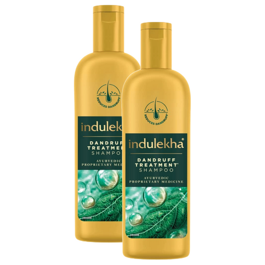 Indulekha Ayurvedic Dandruff Treatment Shampoo 200ml Pack of 2