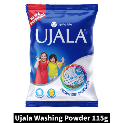 Ujala Detergent Washing Powder Instant Dirt Dissolvers 115gm