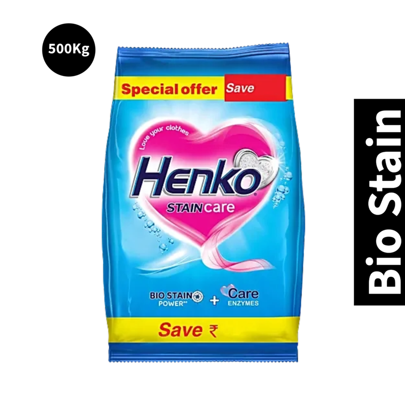 Bio Stain Henko Stain Care Detergent Powder 500g