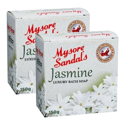 Mysore Sandal Jasmine Luxury Bath Soap 150g Pack of 2