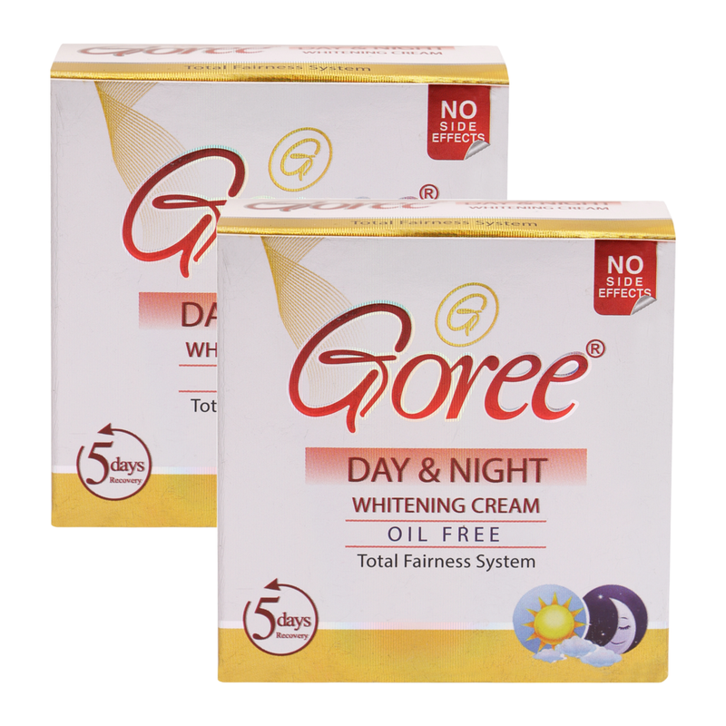 Goree Day & Night Total Fairness Beauty Cream 30g Pack of 2