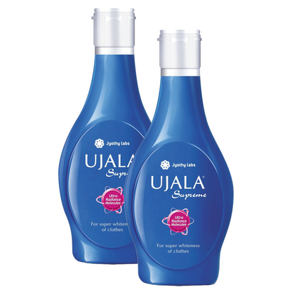 Ujala Supreme Whiteness of Clothes Fabric Whitener 250ml Pack of 2