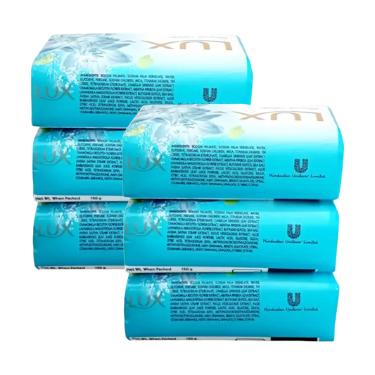 Lux Fresh Glow Plus Lotus Vitamin C + Mint Soap (3x150g) Pack of 2