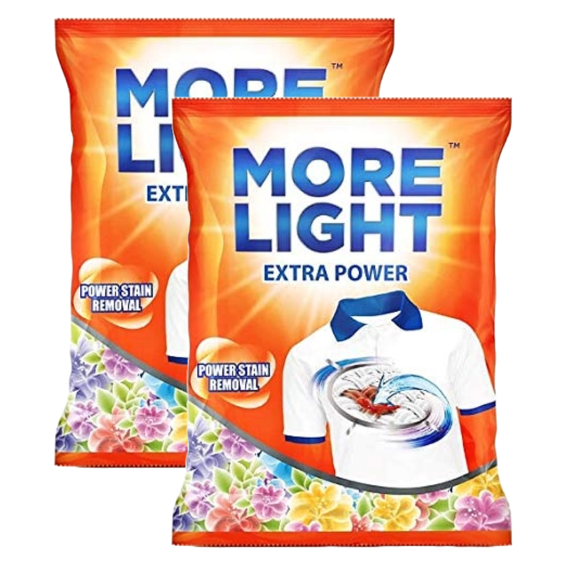 Morelight Stain Removal Extra Powder 4Kg Pack of 2