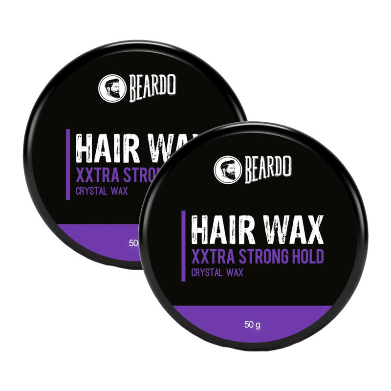 Beardo Xxtra Strong Hold Crystal Hair Wax 50g Pack of 2