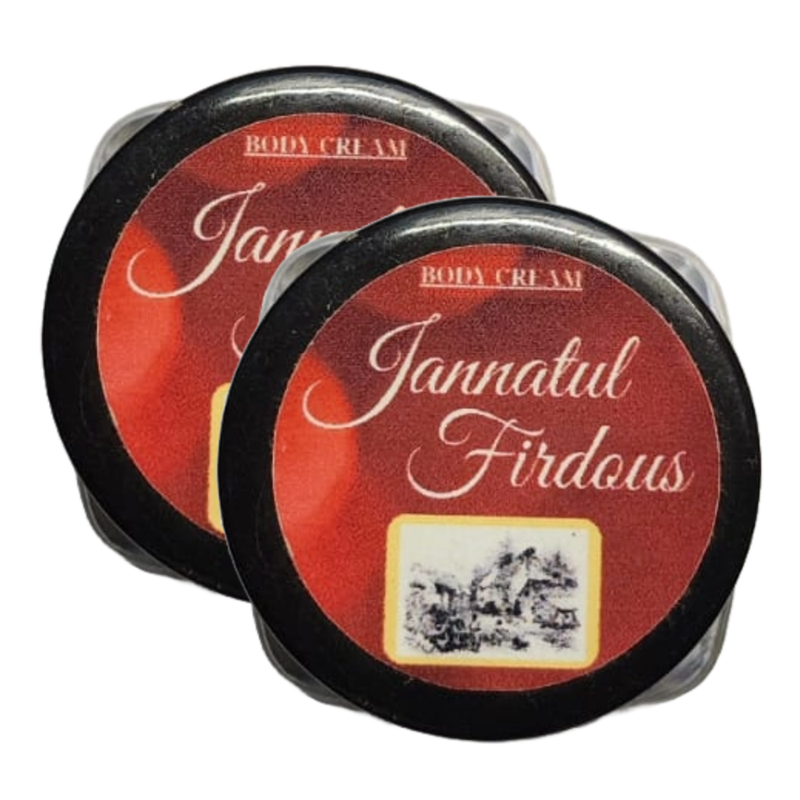 Jannatul Firdous Perfume Body Cream 10g Pack of 2