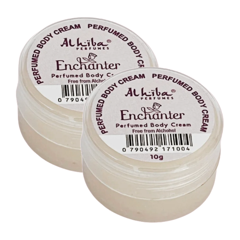 Al Hiba Enchanter Perfume Body Cream 10g Pack of 2