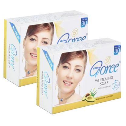 Goree Avocado & Aloevera Whitening Soap 100g Pack of 2