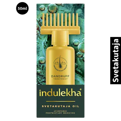 Dandruff Treatment Indulekha Ayurvedic Svetakutaja Hair Oil 50ml