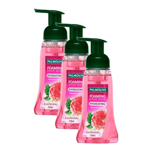 Palmolive Raspberry Hydrating Foaming Hand Wash 250ml Pack of 3