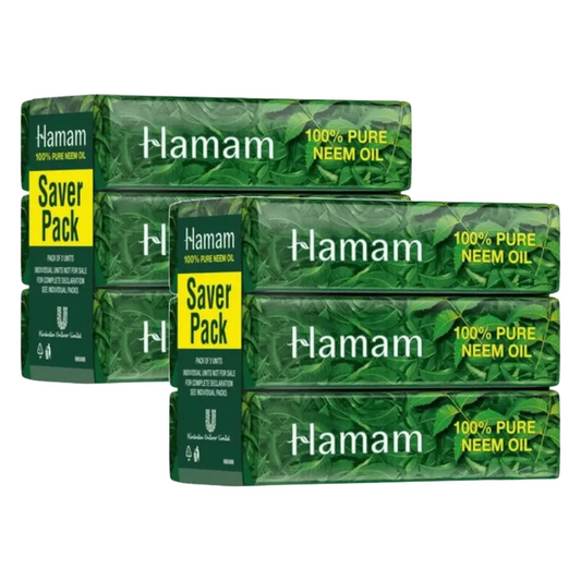 Hamam 100% Pure Neem Oil Soap (3x150g) Pack of 2