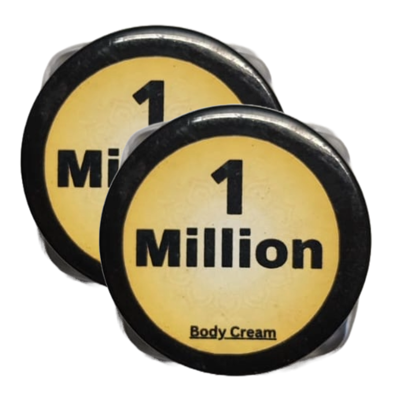 1 Million Perfume Body Cream 10g Pack of 2