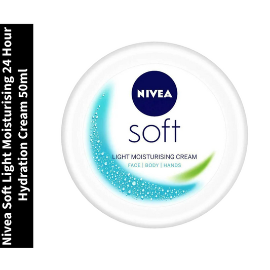 Nivea Light Moisturising 24 Hour Hydration Cream Soft 50ml