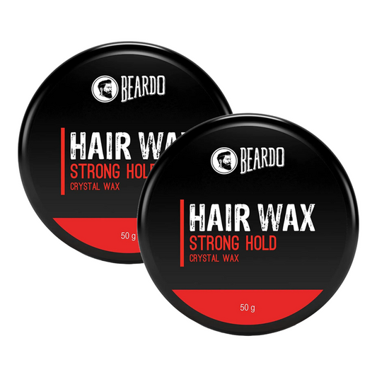 Beardo Strong Hold Crystal Hair Wax 50g Pack of 2