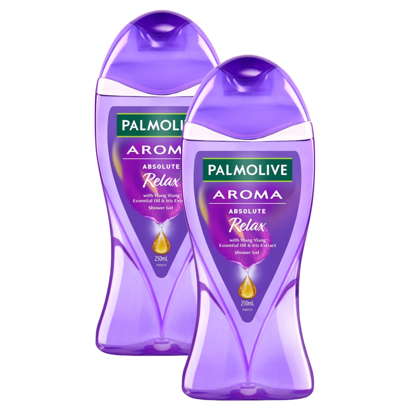 Palmolive Aroma Absolute Relax Essantial Oil Shower Gel 250ml Pack of 2