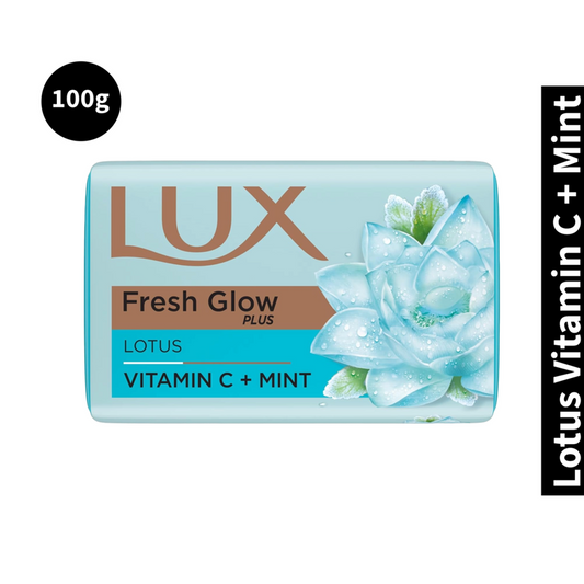 Vitamin C + Mint Lux Fresh Glow Plus Lotus Soap 100g