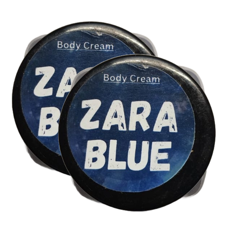 Zara Blue Perfume Body Cream 10g Pack of 2