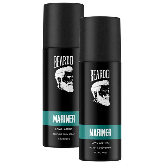 Beardo Mariner Long Lasting Perfume Deo Spray 100g Pack of 2