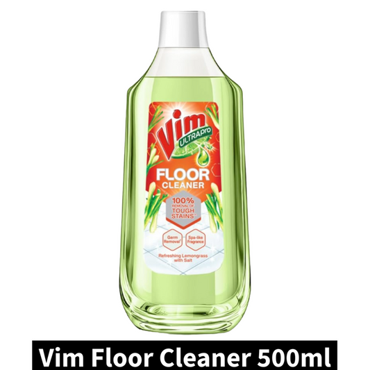 Refreshing Vim Lemongrass With Salt Floor Cleaner 500ml