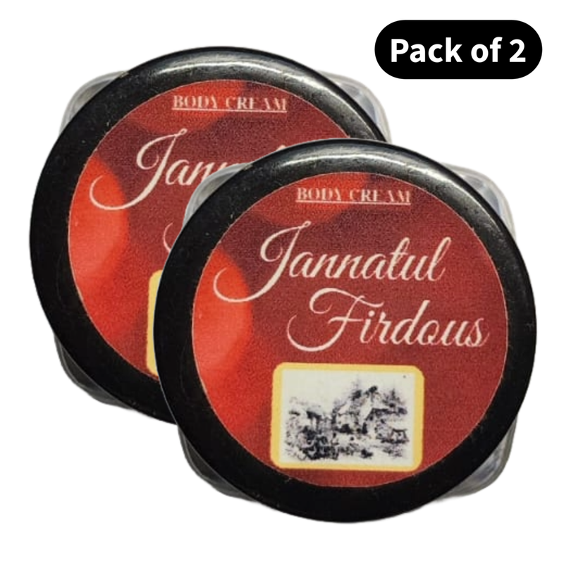 Perfume Body Cream Jannatul Firdous (10gm) (Pack of 2)